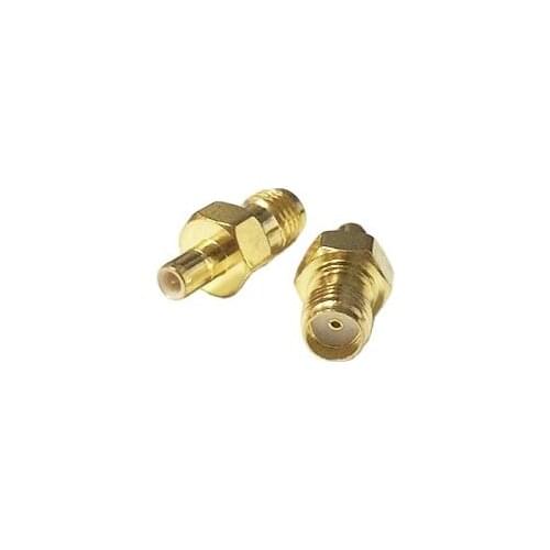 1pc NEW SMA Female Jack to SMB Male Plug RF Coax Modem Convertor Connector Straight Goldplated wholesale
