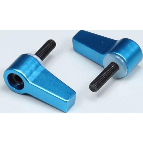 2pcs M4 Knob Thumb Screw L Shape Screw For 15mm Rod Rail Rig Clamp follow focus