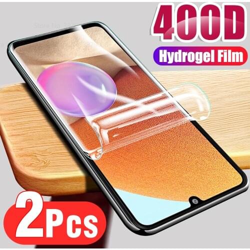 2PCS Film For Samsung Galaxy A32 4G Phone Hydrogel Film Screen Protectors For Samsung A32 A 32 6.4" SM-A325F/DS film not glass