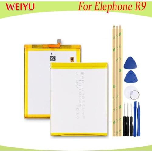 WEIYU 3000mAh Battery For Elephone R9 phone Replacement Batteries Bateria For Elephone R9 Accumulators+Tools