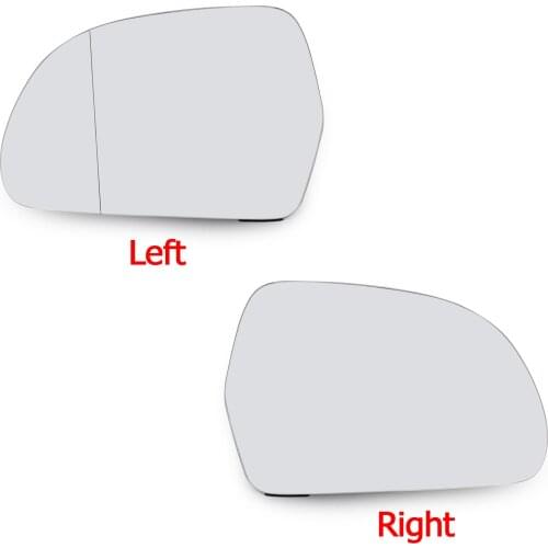 Artudatech Left / Right Side Rearview Mirror Glass Heated For Audi A3 A4 A5 A6 A8 Q3 OCTAVIA Accessories