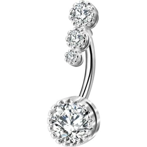 Body Punk Rings With Cubic Zirkonia For Women