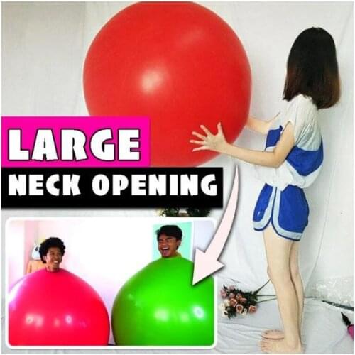 Large Inflatable Bubble Bumper Balls Body Collision Bumper Ball Thicken Latex Fit For Kids Outdoor Activity Body Punching Ball