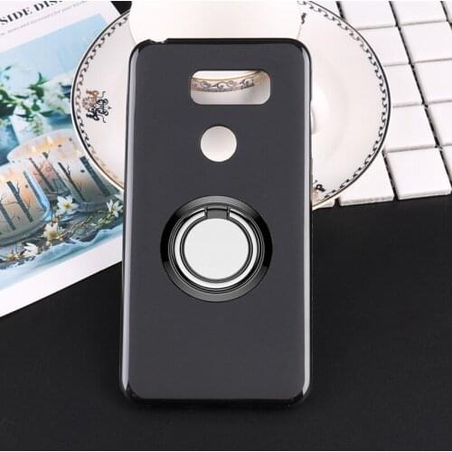 For LG V30s ThinQ Back Ring Holder Bracket Phone Case Cover Phone TPU Soft Silicone Cases for LG V30 V35 ThinQ
