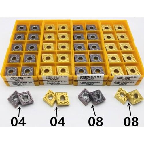 CNMG120404 CNMG120408 MA High-quality external turning tool turning blade cutting tool CNC metal lathe tool CNMG cemented carbid
