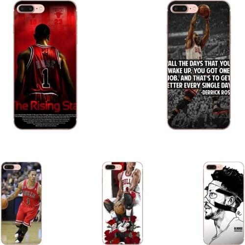 For Xiaomi Mi3 Mi4 Mi4C Mi4i Mi5 Mi 5S 5X 6 6X A1 Max Mix 2 Note 3 4 Soft Tpu Phone Case Cover Derrick Rose