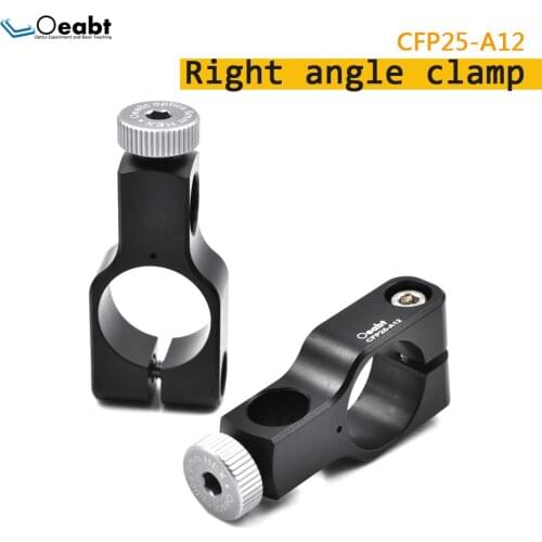 CFP25-A12 25mm diameter to 12mm right angle connecting rod clamp stainless steel connecting rod strut pole Optical Experiment