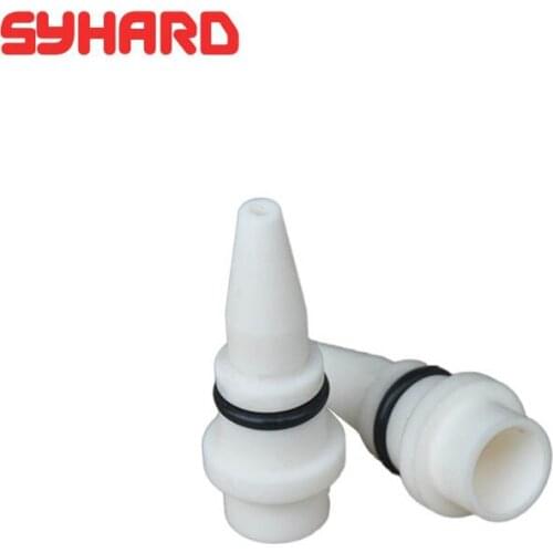 1pc Ceramic Guide Nozzle Outlet Guide For SODICK Low Speed Wire Cuting S464 16x2x40mm Aspirator Nozzle Ceramic