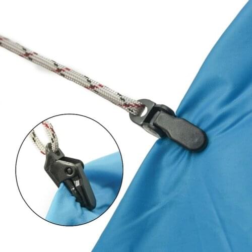 Tent hike tarp clip anchor awning canopy clamp jaw grip camp gripper trap Tighten tool outdoor Caravan snap canvas kit