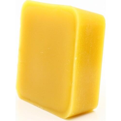 Hand Made Poured Beeswax Natural Bee Wax Block For Art Stone Polishing