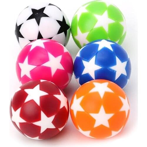 2pcs 32mm Plastic Table Soccer Ball Football Foosball Fussball Machine Parts R66E