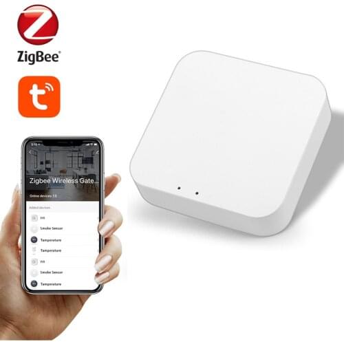 Tuya ZigBee Bridge Smart Gateway Hub Remote Control Zigbee Devices Via Smart Life APP Works with Alexa Google Home