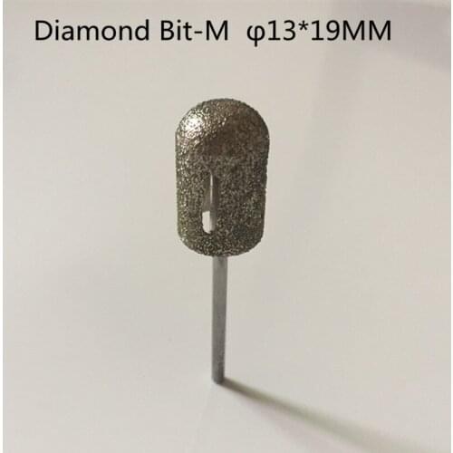 High quality nail tools Medium 13*19mm diamond nail drill bit polishing cap used for the treatment of calluses
