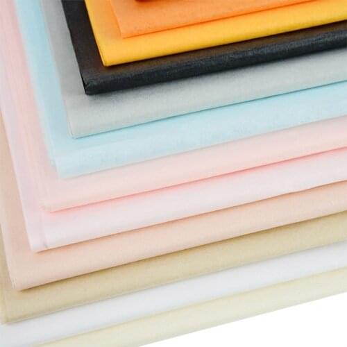 10 Sheet/Lot 70x50cm Floral Wrapping Paper Gift Packaging Multicolor Tissue Paper Valentines Gift Wedding Festival Bouquet Decor