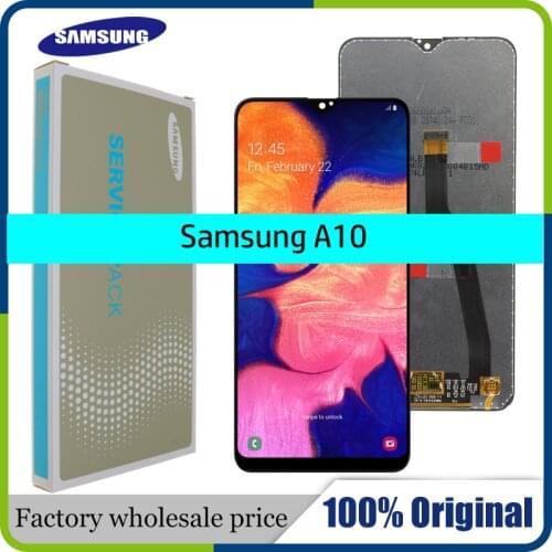 10 pcs/lot Original 6.2" LCD For Samsung Galaxy A10 A105 A105F SM-A105F LCD Display Screen replacement Digitizer Assembly