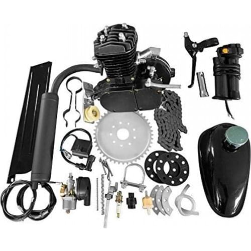 80cc Bicycle Motorcycle 2 Stroke Gasoline Engine Kit For Bicycle Mountain Bike Complete Set