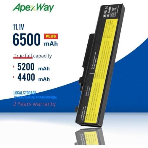 10.8V Laptop Battery For LENOVO Y550P Y550P 3241 Y550A Y550 Y550 4186 Y450 Y450A Y450G L08L6D13 L08O6D13 L08S6D13 55Y2054 6 Cell