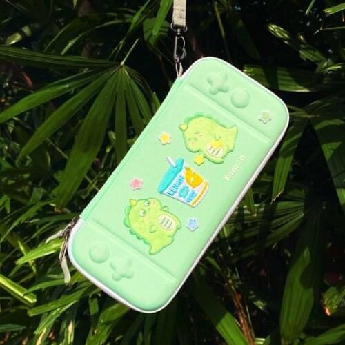 Nintend Switch Accessories Animal EVA Storage Bag Hard Case Console Carrying Bag for Nintendoswitch NS Portable Travel Cover Bag