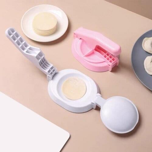 Dumpling Making Tool Manual Non Stick Plastic Perfect Result Dumpling Skin Press Mold for Kitchen Dumpling skin mould