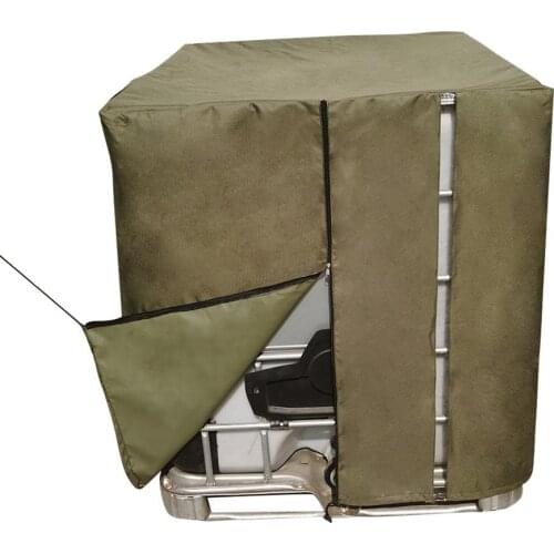 1000 Liters IBC Container Aluminum Foil Outdoor Waterproof Dustproof Cover Rainwater Tank Oxford Cloth UV Protection Cover