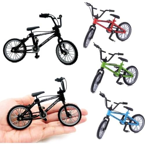 Retro Mini Finger BMX Bicycle Assembly Bike Model Toys Gadgets Kids Gifts