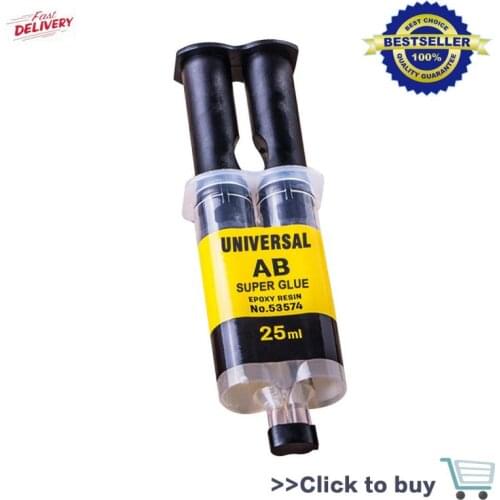Practical 4/25ml Epoxy Resin AB Glue Strong Adhesive Liquid Glue Universal Long-lasting Epoxy Resin Super Liquid Epoxies Sealers