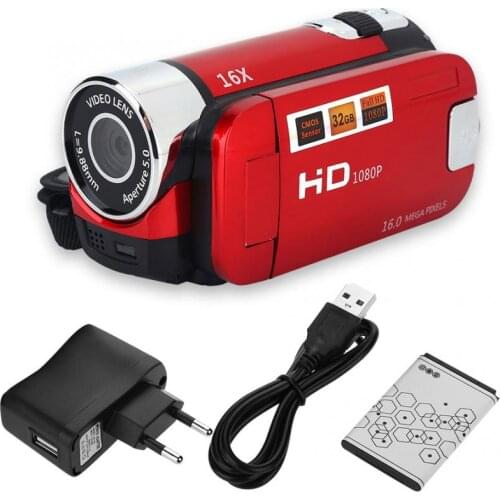 Vlog camera 720P Full HD 16MP DV Camcorder Digital Video Camera 270 degree Rotation Screen 16X Night Shoot Zoom Digital Zoom