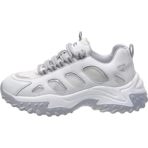 Hollow out Womens shoes Mesh sneakers 2021 summer new breathable woman vulcanize shoes platform sneakers womens summer shoes