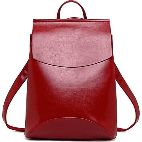 2020 Fashion Women Backpack High Quality PU Leather Backpacks for Teenage Girls Female School Shoulder Bag Bagpack mochila