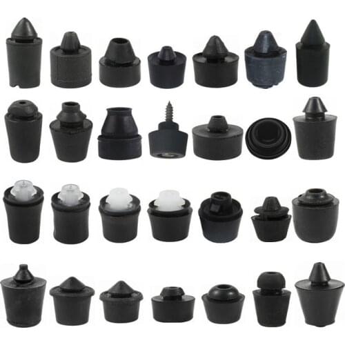 1Pcs Car Back Door Rear Tailgate Rubber Band Collision Avoidance Pier Buffer Block Cushion Damping Pad Grommet Gasket