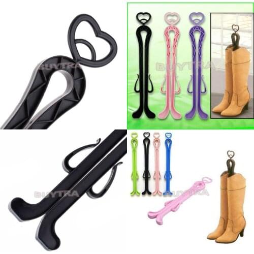 1PC Shoe Trees Plastic Long Boots Shaper Stretcher Trees Supporter Shaft Keeper Holder Organizer Storage Hanger Accessories 35cm