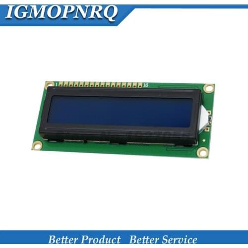 1pcs 5V lcd 1602 blue screen Character LCD LCD-1602 Display Module Blue Blacklight New and white code