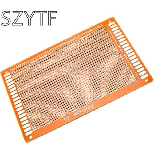 5pcs/bag 9 * 15CM 1.2MM thickness Bakelite universal board 2.54MM pin hole universal board circuit board