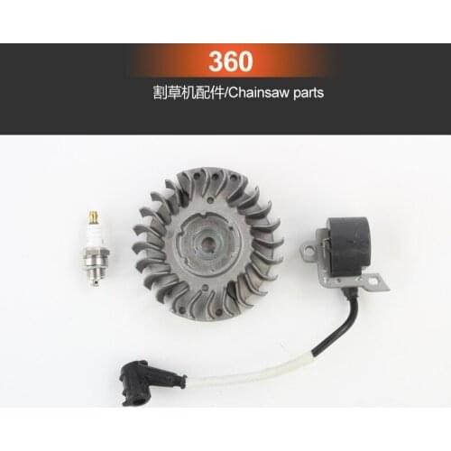 Free shipping of Igniter/high packet/fly wheel for MS360 gasoline chainsaw aftermarket repair&replacement with high cost effect