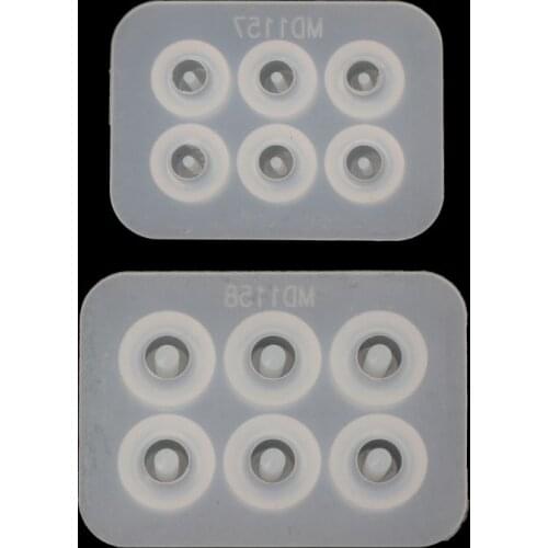 Big Hole Bead Silicone Mold Fit For Add-a-Bead Bracelet DIY Resin Jewelry Making