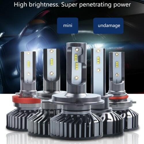 Canbus EMC ready ZES Chip 50W LED 9006 HB4 9005 HB3 H8 H11 H7 H4 LED Car/Motorcycle Headlight Bulbs Hi/Lo LED Fog Lamp Automotiv