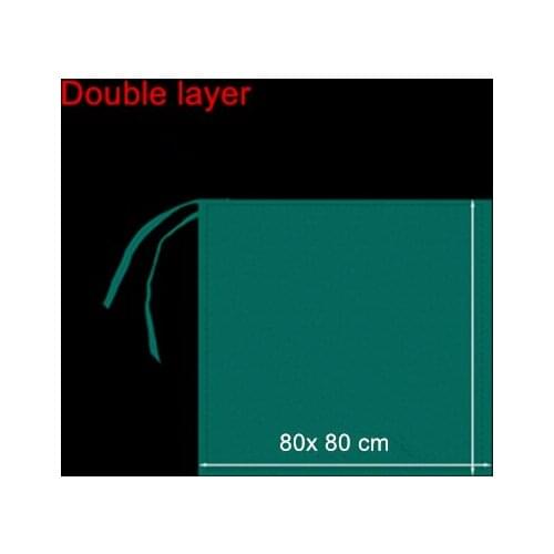 5pcs cottom drapes Double layer Reusable Plastic Surgical drape with string for face aesthetics skin care use