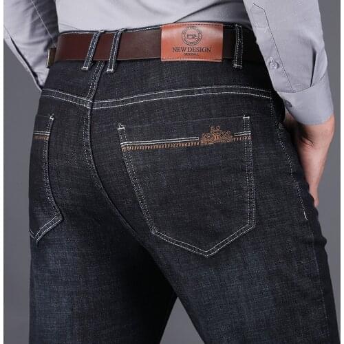 Jeans Men Male Jean Homme Mens MenS Classic Fashions Pants Denim Biker Luxe Pant Slim Fit Baggy Straight Trousers Designer