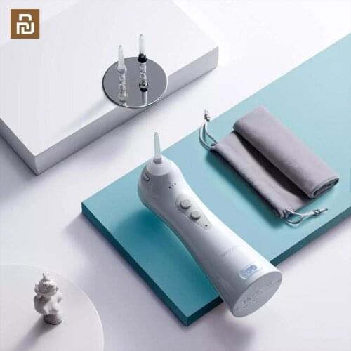Xiaomi youpin YMYM Portable Electric Water Flosser 1500mAh Rechargeable Waterproof Oral Irrigator Water Toothpick Dental Home
