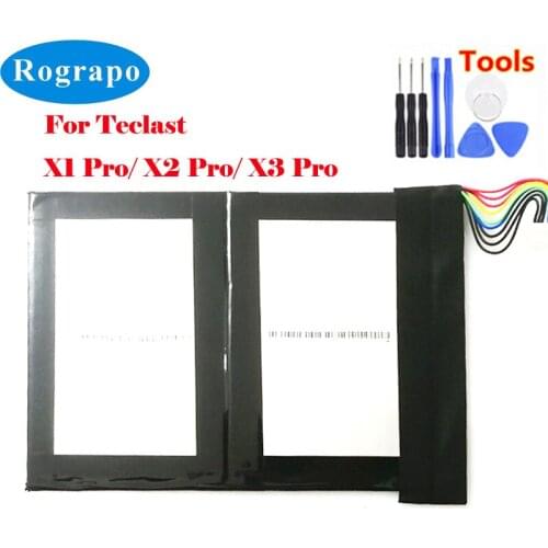 New 4200mAh Li-Polymer Replacement Battery For Teclast X3 Pro X3Pro Tablet PC Bateria Batterie Batteries 7-wire Plug+tools