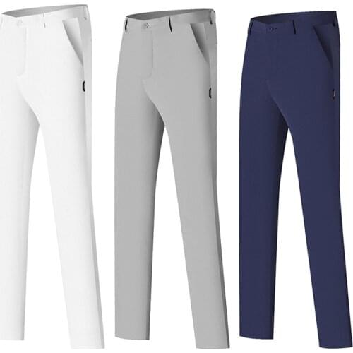 Summer New Golf Clothing Men’s Golf Pants, Sports Quick-Drying Trousers, Casual, Breathable, Free Ironing and Free Shipping