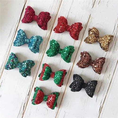 New Rainbow 30x138cm/roll Gogerous Chocolate Chunky Glitter fabric sheet for bows, earrings DIY handmade crafts