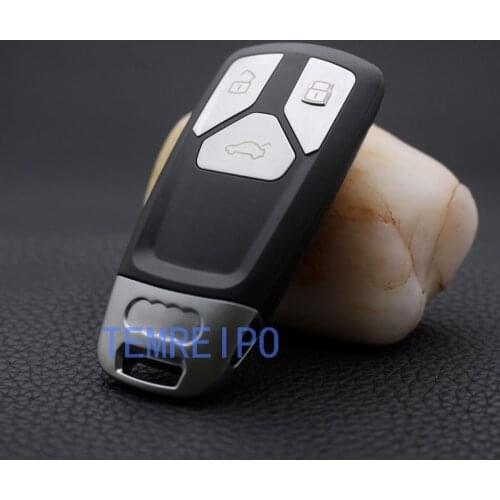 Upgrade 3 Buttons Remote Car Key Shell for Audi A3 A4 A4L A5 A6 A8 Quattro Q5 Q7 S5 SQ7 2017 UP TT 2016 Smart Key Shell FOB