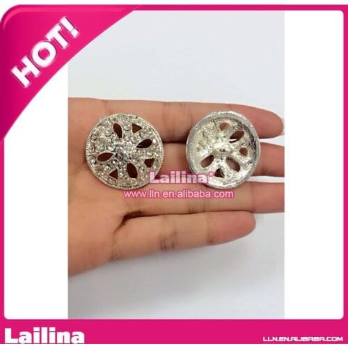 Wholesale New Design Crystal Rhinestone Button