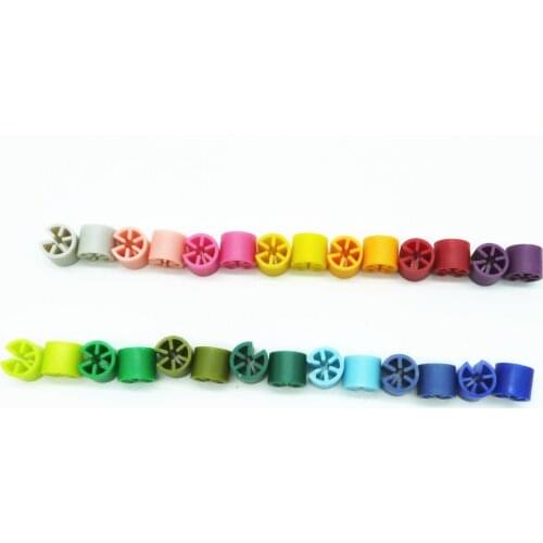 Plain Colorful Size Markers Blank Size Tags For Clothes Hangers Hanger Decoration Garments Size Lable