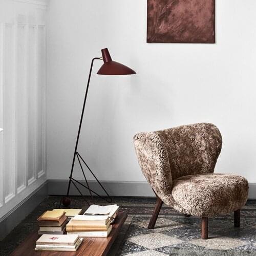 Modern Minimalist Metal Led Floor Lamp Bedroom Bedside Lamp Living Room Study Home Decor Sofa Lamp Indoor Lighting Light Fixture