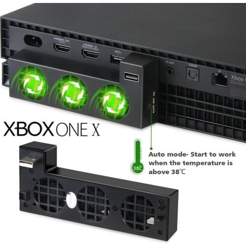 Cooling Fan Cooler Control for X Box Xbox One X Console Controller USB Gadget DC 5V Ventilator Refrigerator Ventilador Fanar Fan