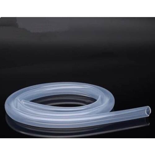High Quality 1M/5M Food Grade Clear Translucent Silicone Tube Beer Pipe Milk Hose Pipe Soft Safe Rubber Flexible Tube Creative