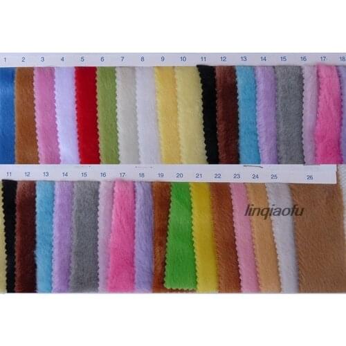5MM bright short plush toy pillow plush clothing fabric