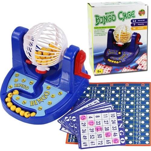 [Funny] Parent-child Educational Toy Bingo Game Machine Ernie Lottery Machine Fun Puzzle Desktop Toys family board games GIFT